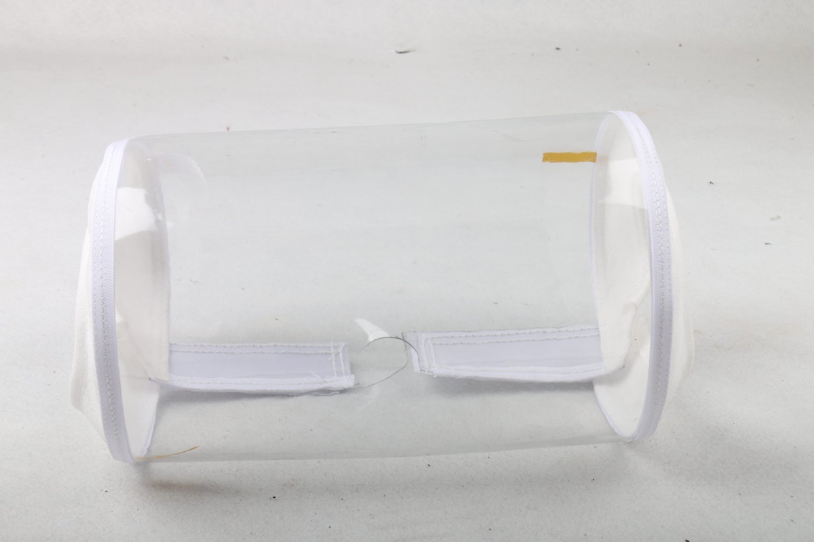 PVC transparent vavle protector fiber glass