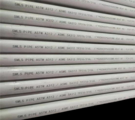 ASTM A312-312M Cold Worked Austenitic Seemless Stainless Steel Pipes